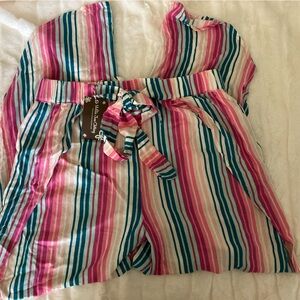 Matilda Jane Enriched Garden by the Poolside pants - Size M (NWT)